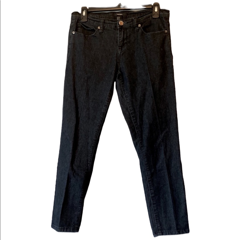 Forever 21 Black Straight Cut Jeans